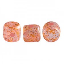 Les perles par Puca® Minos beads Rose opal tweedy 71020/45703